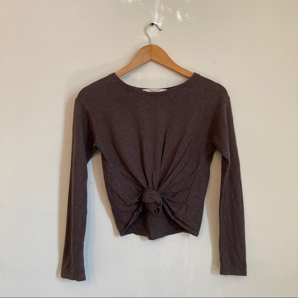 Dagg and Stacey Knotted Crop Top